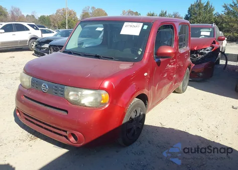 2013 Nissan Cube 1.8 S from USA, damaged, VIN JN8AZ2KR5DT302863